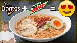 Doritos & Mountain Dew RAMEN (best ramen recipe in the world)