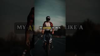 Sigma rule~My attitude is like a...??#shorts #youtubeshorts #sigmarule #attitude #motivational