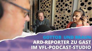 Brückengeflüster: Nach dem Pokalspiel: ARD-Reporter zu Gast im VfL-Podcast-Studio