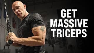 The ONLY 3 Triceps Exercises You Need For Men Over 40 (GET RIPPED ARMS!)