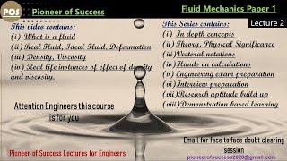 Lecture 2 What is Fluid, Fluid density, viscosity #fluid #density #viscosity #shear