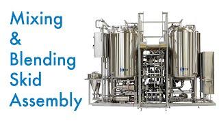 Mixing & Blending Skid Assembly