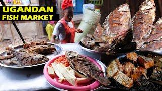 The Most EATEN FISH at the Shores of Lake Victoria - East african Foods , Fish Market