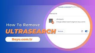 UltraSearch and Boyu.com.tr Removal Guide