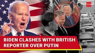 British Reporter Confronts Biden On Putin's War Threat To U.S.; Angry President Snaps | Watch