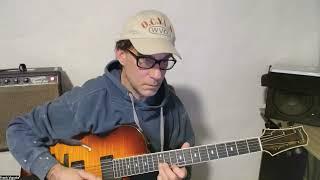 Major Scale Mixed With Arpeggio's - Frank Vignola Practice Session