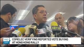 VOTE BUYING SA HONG KONG AMBILIS MAGLABAS NG STATEMENT. PERO DITO SA PINAS TAHIMIK KA.BIAS KABA SIR?