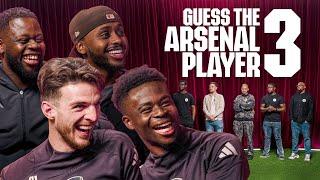 DID THEY GET IT RIGHT?!  | GUESS THE ARSENAL PLAYER 3 | Declan Rice, Bukayo Saka, Sharky & Frimmy
