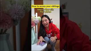Chapter 32: How to annoy your siblings