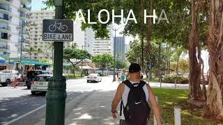 Waikiki honolulu Hawaii with Golffy Visavasompop