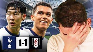 (Rant) Tottenham Looked POOR!  Tottenham 1-1 Fulham Match Reaction!