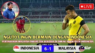  KEMBALI HEBOHKAN ASIA !! INDONESIA u-20 (6) VS MALAYSIA u20 (1) - UJI COBA JELANG PIALA ASIA U20