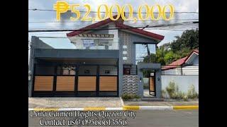 House tour/₱52M/ Modern House and Lot in Doña Carmen Heights Quezon City