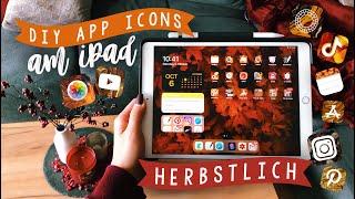 IOS 14 Icons SELBER GESTALTEN - super einfach & herbstlich // JustSayEleanor (IOS 14 Homescreen)