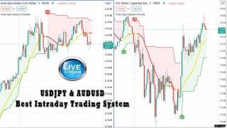 USDJPY & AUDUSD M5 Scalping System Live Forex Signals 24/7 | Best Forex Trading System For Intraday