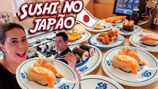 Sushi no Japão e Torre de 450 Andares