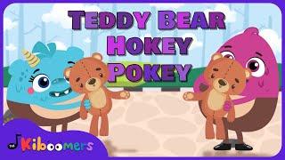 Teddy Bear Song - The Kiboomers Movement Songs for Preschoolers - Hokey Pokey