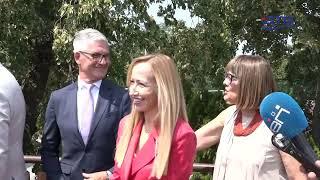 DTV -  Maja Gojković obišla Odmaralište Crvenog krsta na Vršačkom bregu