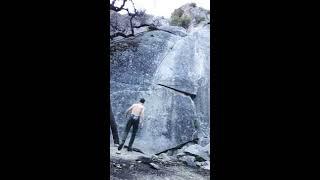 Soloing Grant's Crack - Swan Slabs Yosemite