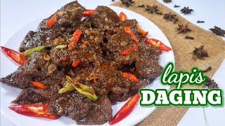 RESEP LAPIS DAGING - MASAKAN JAWA TIMUR  ||  MASAKAN NUSANTARA - IDE MASAKAN DAGING SAPI