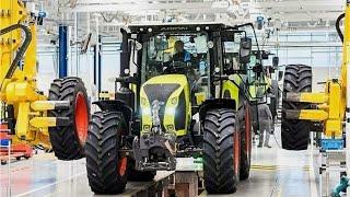 CLAAS Tractor Production Factory in Le Mans