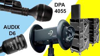 Listening test: DPA 4055 vs Audix D6 through Nexo speakers