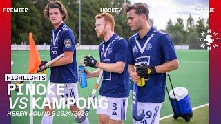 Pinoké - Kampong  Tulp Hoofdklasse Heren ‘24/’25 RONDE 9 | Samenvatting