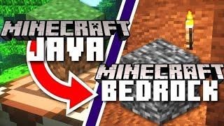 how to convert worlds between java and bedrock / chunker