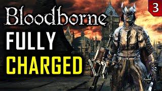 Beating Bloodborne with the Slowest Attack in the Game -  Stake Driver Charged R2 Only - Part 3