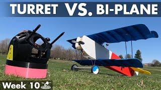 Turret Vs. Bi-Plane Laser Tag Battle - Week 10