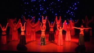 Bellydance school "Daliya" & Olesia Leonenko - Varda (15/05/12)