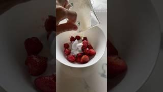 ПП клубничный десерт. #пп #ппдесерт #десерт #клубника #recipe #рецепты #сладкое #food #cooking