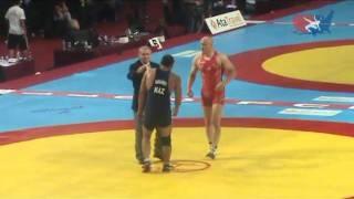 2011 Worlds Freestyle 84kg - Cael Sanderson (USA) vs. Yermek Baiduashov (KAZ)