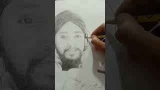 Ustad Anikbar Singh Ji /vlog 4 #pencile  #sketch #ustadji #anikbarsingh #student