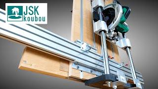How to Build a Panel Saw - 3in1 Circular Saw Slide Guide