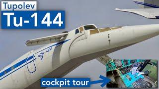 Guided tour through a Tupolev Tu-144 'Concordski' (includes the cockpit)