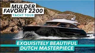 Exquisitely beautiful Dutch masterpiece | Mulder Favorite 2200 yacht tour | Motor Boat & Yachting