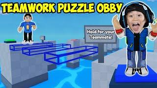 TEAMWORK PUZZLES 2 with Kaven on ROBLOX