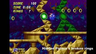 More glitches in the Sonic 2 beta