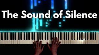 The Sound Of Silence - Simon & Garfunkel | Piano Cover + Lyrics