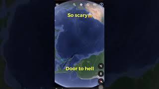 #113 So Weirdscary ,door to hell,leak gas chamber in Google map Google Earth #Shorts