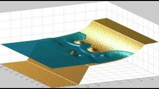 Yet another Saint-Venant equation simulation