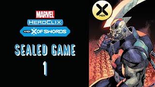 HeroClix X Of Swords Sealed Game 1 "Summoning Swords"