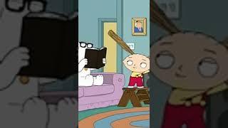 family guy stewie hits brian with a baseball bat
