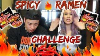 JENUINE /  Korean SPICY Ramen Challenge w Bboy Puzzles