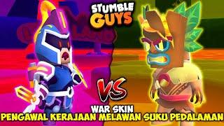 WAR SKIN PEREBUTAN WILAYAH PEGUNUNGAN ! Stumble Guys