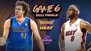 Miami Heat vs Dallas Mavericks | 2011 NBA Finals Game 6: Not 1, Not 2..