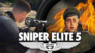 Let's Play Sniper Elite 5 - Brutal Slow-Mo Kills