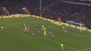 Norwich Player Jonny Howson Amazing Volley Goal Against Nottingham Forest