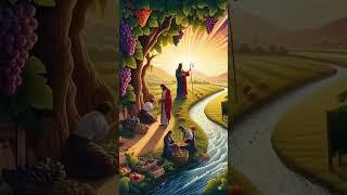 The Goodness of God in the Vineyard Workers' Story | Inspiring Bible Scenes #greatday4every1 #jesus
